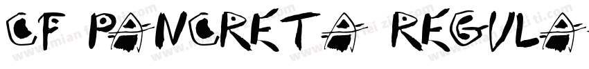 CF PanCreta Regula字体转换
